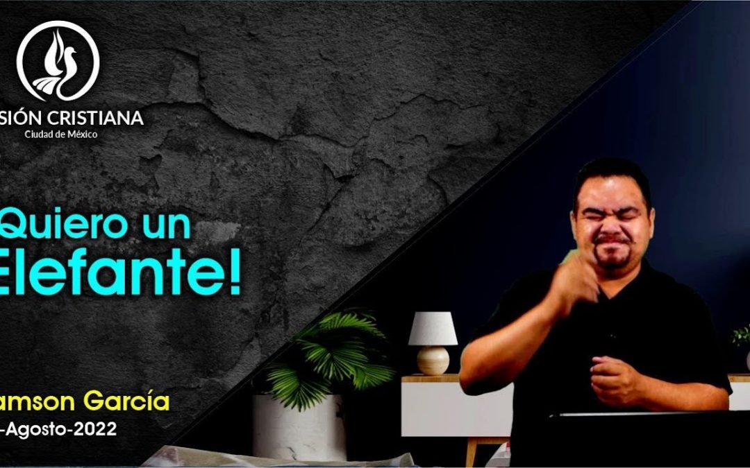 Desde YouTube: ¡Quiero un Elefante! – Zamson García C. – Visión CDMX