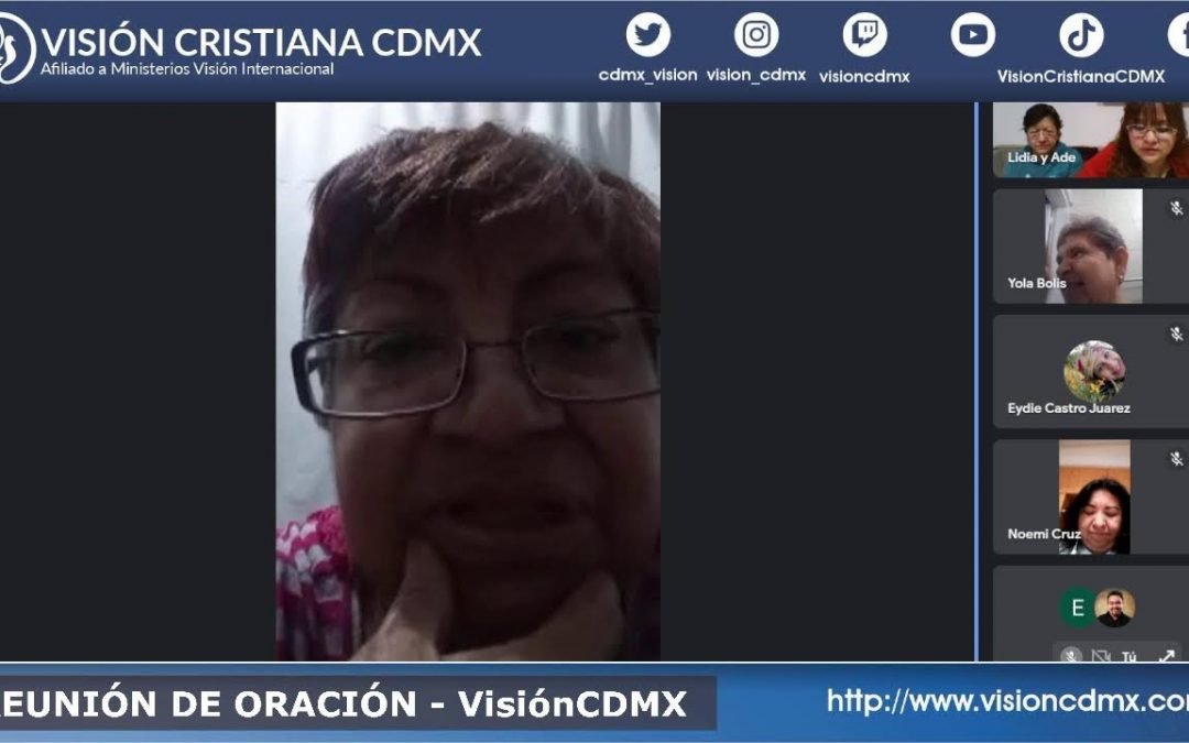 Desde YouTube: Reunión en vivo | Oración Visión Cristiana CDMX | 23 de Agosto de 2022 | #VisionCDMXEnVivo