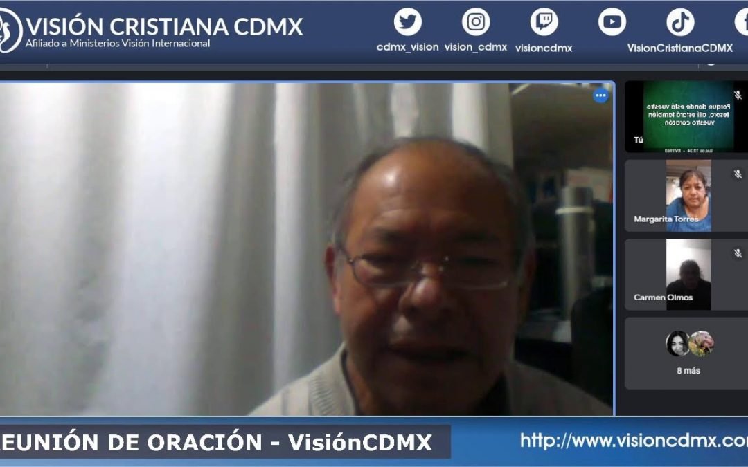 Desde YouTube: Reunión en vivo | Oración Visión Cristiana CDMX | 08 de Noviembre de 2022 | #VisionCDMXEnVivo