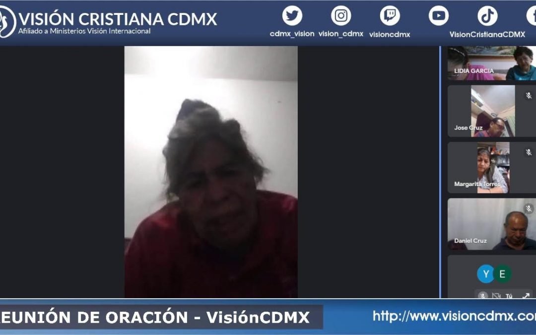 Desde YouTube: Reunión en vivo | Oración Visión Cristiana CDMX | 01 de Noviembre de 2022 | #VisionCDMXEnVivo