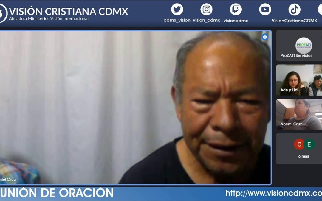 Desde YouTube: Reunión en vivo | Oración Visión Cristiana CDMX | 30 de Julio de 2024 | #VisionCDMXEnVivo