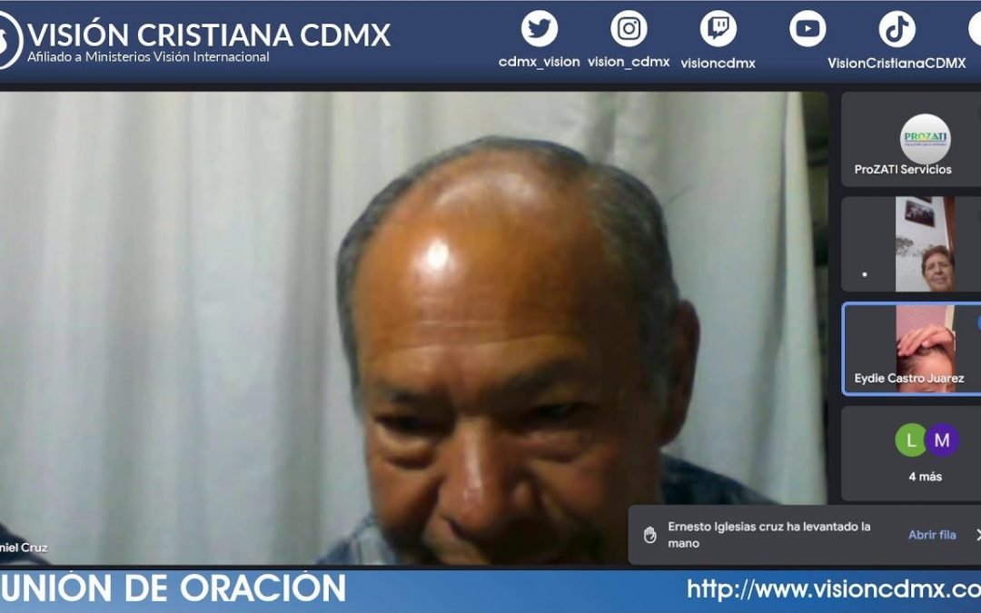 Desde YouTube: Reunión en vivo | Oración Visión Cristiana CDMX | 06 de Agosto de 2024 | #VisionCDMXEnVivo